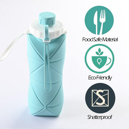 Folding Silicone Water Bottle